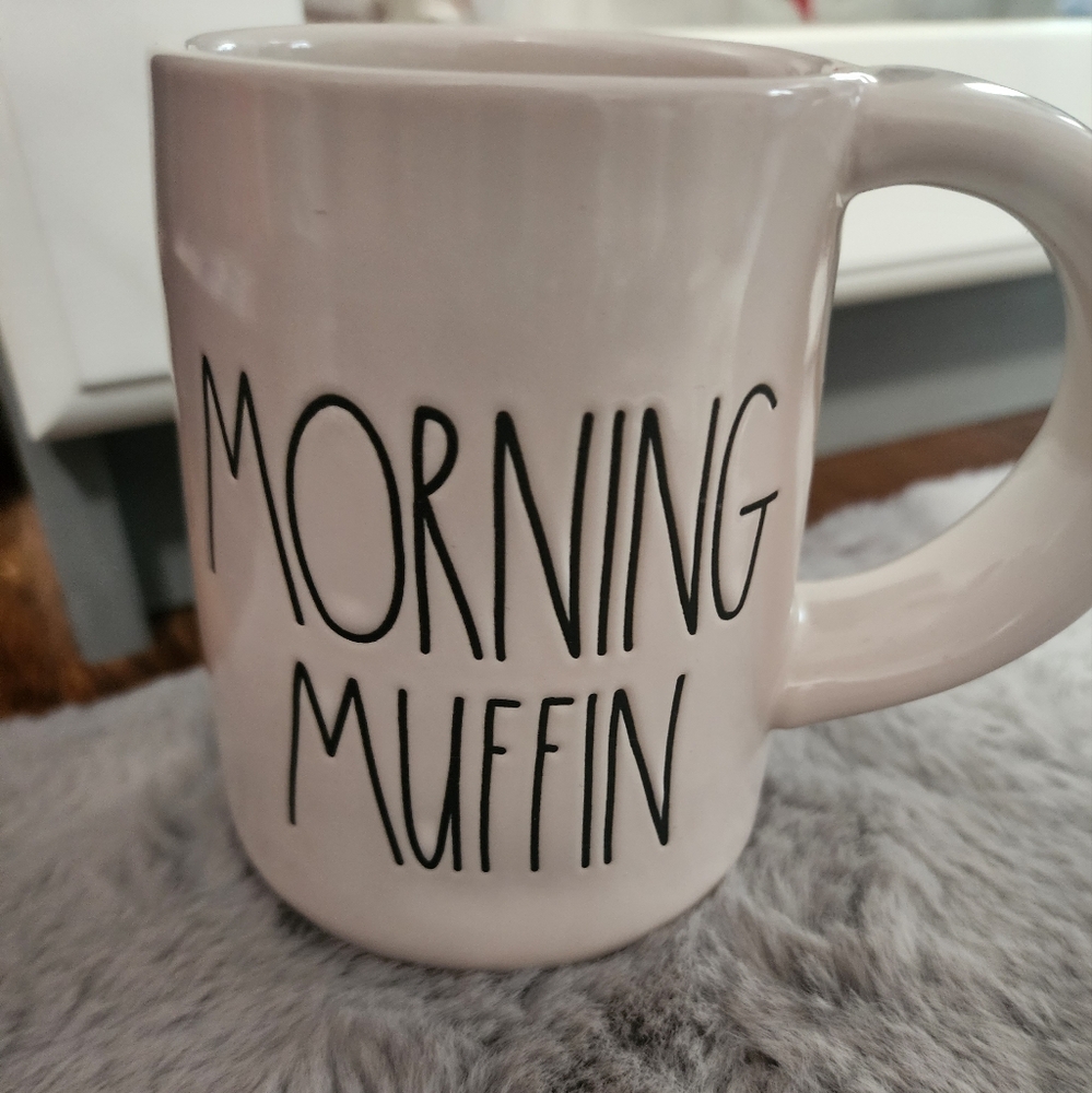 Rae Dunn "MORNING MUFFIN"  Slim Mug